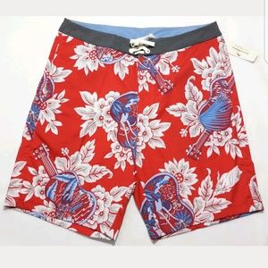 TOMMY BAHAMA SWIM TRUNKS Size 34 Maui Board Shorts